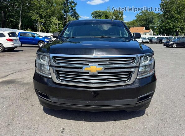 1GNSKHKC0HR314285 2017 CHEVROLET SUBURBAN Черный Вид салона спереди
