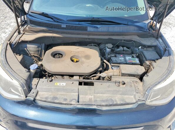 KNDJP3A5XH7425871 2017 KIA SOUL Blue VIN კოდის სტიკერის ხედი