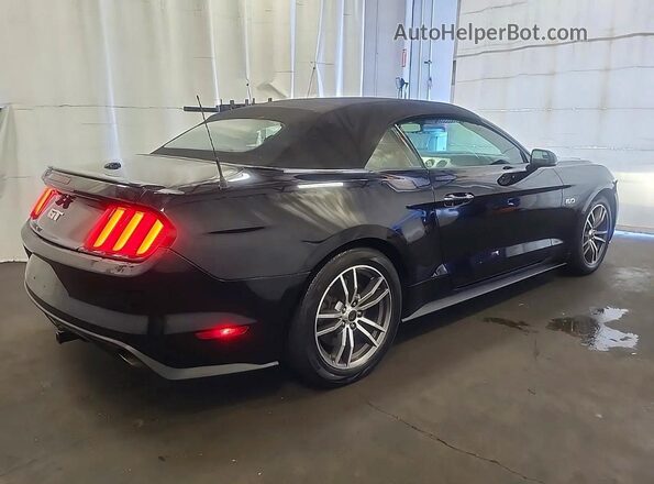 1FATP8FF5H5247912 2017 FORD MUSTANG Black Առջևի աջ