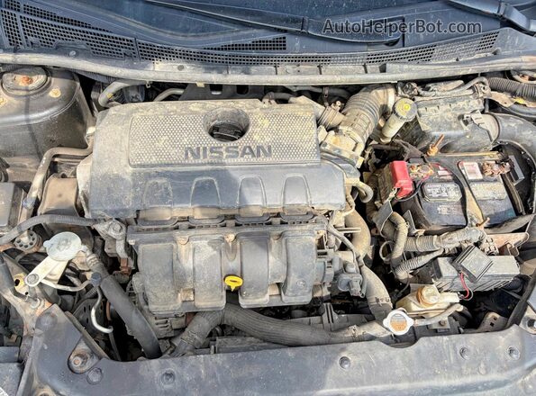 3N1AB7AP1GL636140 2016 NISSAN SENTRA Black Առջևի վահանակի տեսք