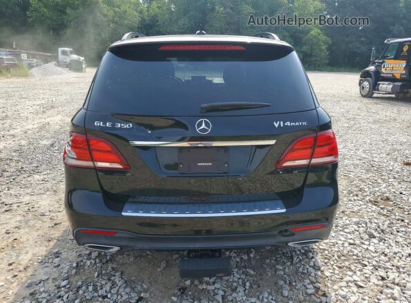 4JGDA5HB1JB110364 2018 MERCEDES-BENZ GLE Black Front interior view