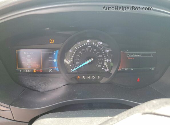 3FA6P0HD8JR279735 2018 FORD FUSION Black უკანა სავარძლების ხედი