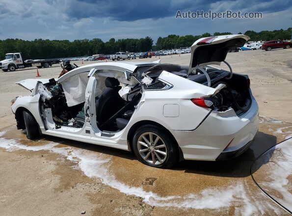 5NPE24AF3KH770144 2019 HYUNDAI SONATA White Задня права чверть