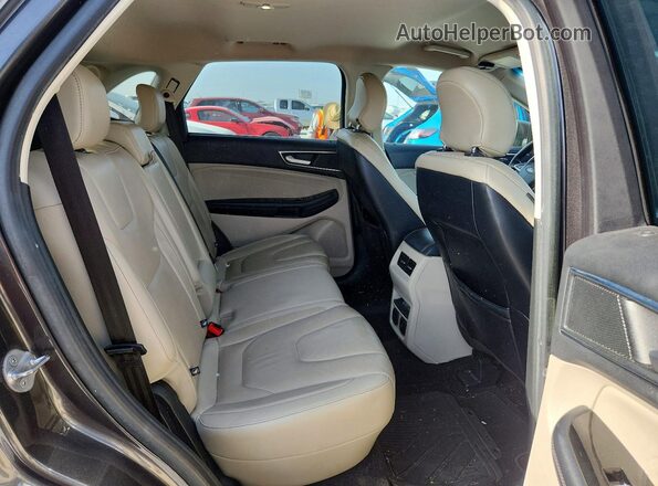 2FMPK3K95JBC15732 2018 FORD EDGE Gray Vista del compartimento del motor