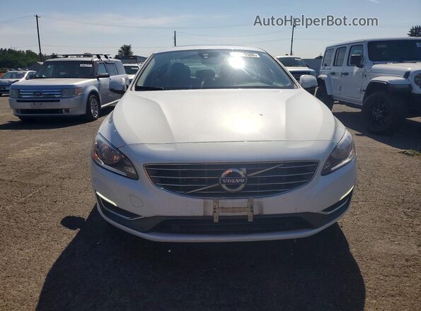 LYV402FK3GB109264 2016 VOLVO S60 Белый Вид сзади