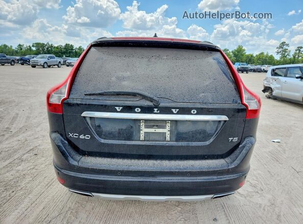 YV440MDK8G2787456 2016 VOLVO XC60 Black Widok wnętrza z przodu