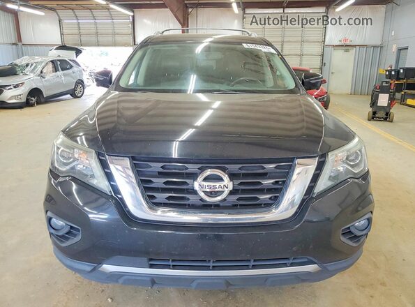 5N1DR2MM7JC619318 2018 NISSAN PATHFINDER Black Вид ззаду