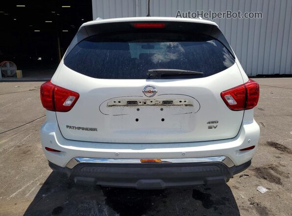 5N1DR2MM1JC617242 2018 NISSAN PATHFINDER White Հետևի տեսք