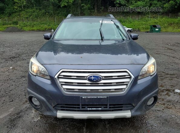 4S4BSAKC0H3219904 2017 SUBARU OUTBACK Blue Вид ззаду