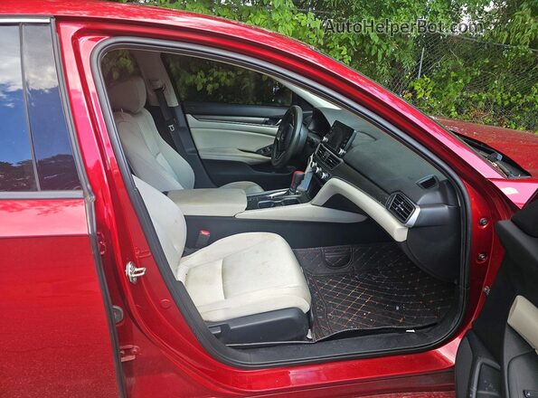 1HGCV1F1XLA024164 2020 HONDA ACCORD Red Vista trasera