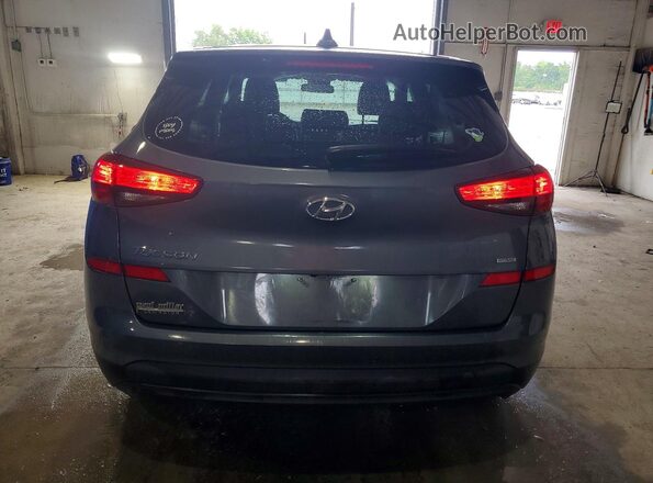 KM8J2CA46KU881456 2019 HYUNDAI TUCSON Gray Вид салону спереду
