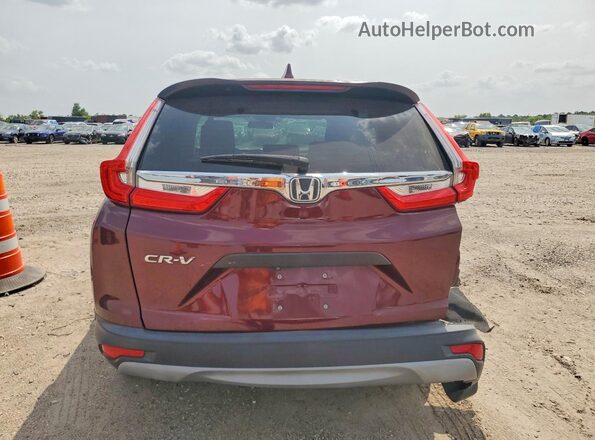 2HKRW5H36JH426765 2018 HONDA CR-V Red Front interior view