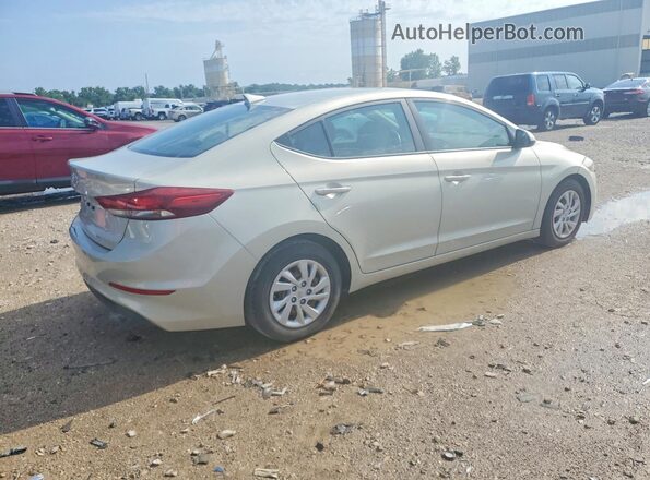 5NPD74LF7HH099841 2017 HYUNDAI ELANTRA Silver Delantero derecho