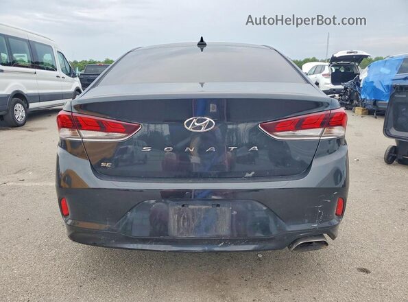 5NPE24AF6KH811365 2019 HYUNDAI SONATA Black Vista interior delantera