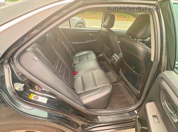 4T1BF1FK7HU694322 2017 TOYOTA CAMRY Black Rear view