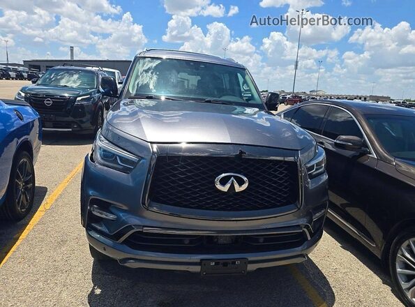 JN8AZ2AF3M9720407 2021 INFINITI QX80 Gray 