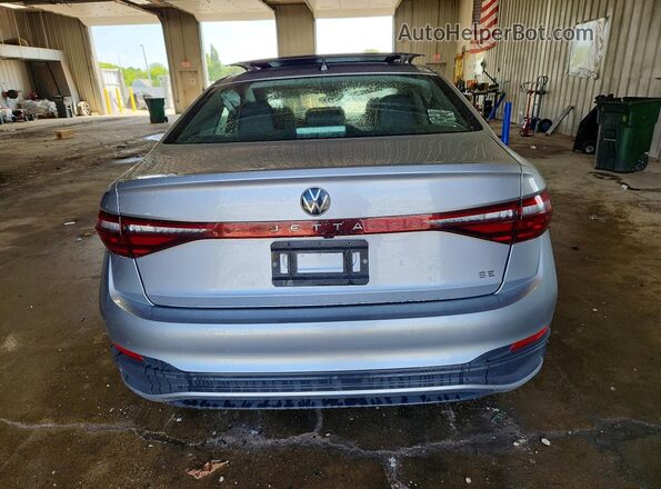 3VW7W7BU9TM001801 2026 VOLKSWAGEN JETTA Silver უკანა ხედი