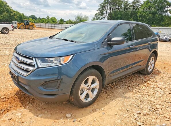 2FMPK3G94GBC40431 2016 FORD EDGE Синий Задняя левая четверть