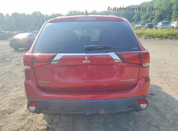 JA4AZ3A37KZ016337 2019 MITSUBISHI OUTLANDER Red Widok wnętrza z przodu