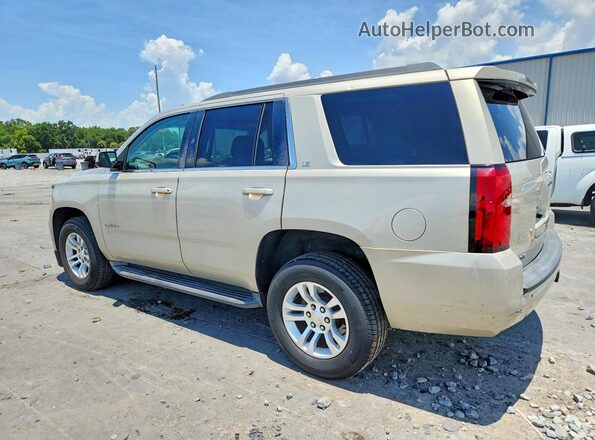 1GNSCAEC8GR394403 2016 CHEVROLET TAHOE Gold Հետևի աջ