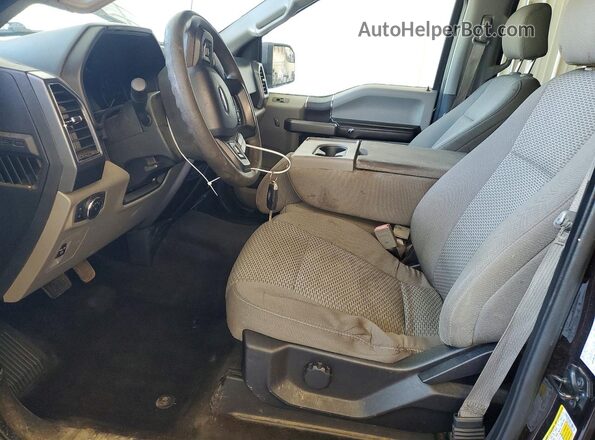 1FTEW1E41KFB18337 2019 FORD F150 Purple Dashboard view