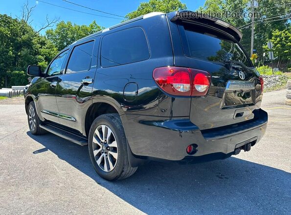 5TDJY5G14KS167454 2019 TOYOTA SEQUOIA Black Задня права чверть