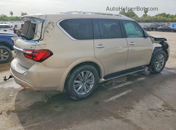 JN8AZ2NF0K9683792 2019 INFINITI QX80 Beige Հետևի աջ