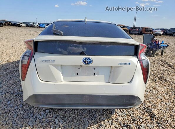 JTDKBRFU8H3032271 2017 TOYOTA PRIUS White Вид салону спереду
