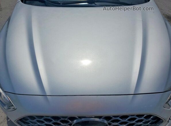 5NPE34AF2JH641145 2018 HYUNDAI SONATA Silver Vista del compartimento del motor