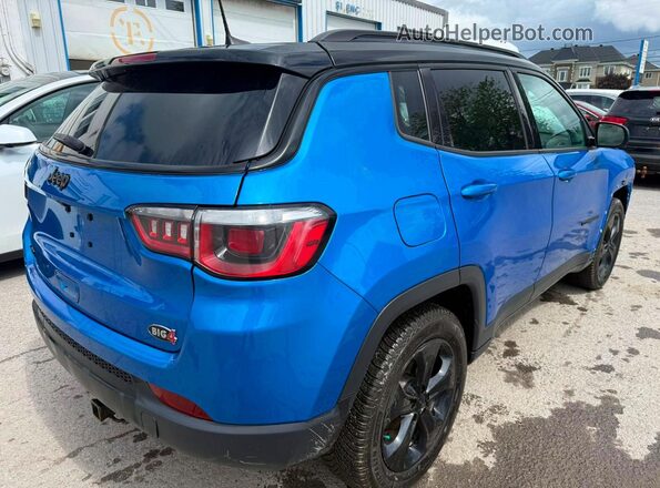 3C4NJDBB1JT399482 2018 JEEP COMPASS Blue Դիմացի տեսք