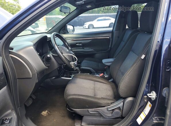 JA4AD3A3XJZ022565 2018 MITSUBISHI OUTLANDER Blue Widok deski rozdzielczej