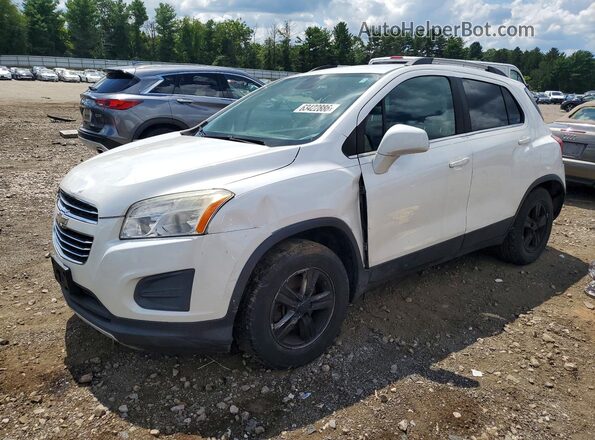 KL7CJPSB5GB715661 2016 CHEVROLET TRAX White Trasero izquierdo
