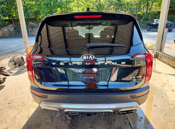5XYP34HC9LG028938 2020 KIA TELLURIDE Black Front interior view