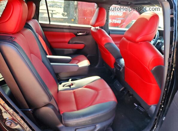 5TDKDRAH6PS513797 2023 TOYOTA HIGHLANDER Черный Вид подкапотного пространства