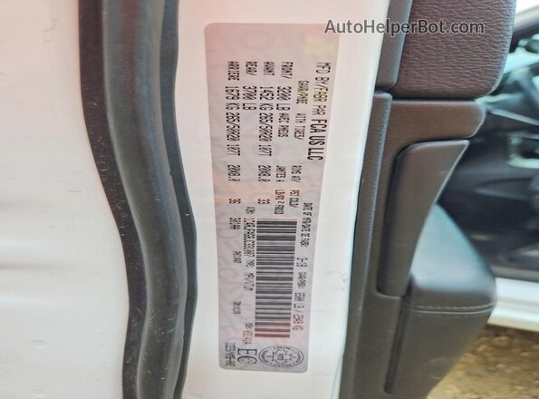 1C4RJFAG8JC331007 2018 JEEP GRAND White VIN կոդի պիտակի տեսք