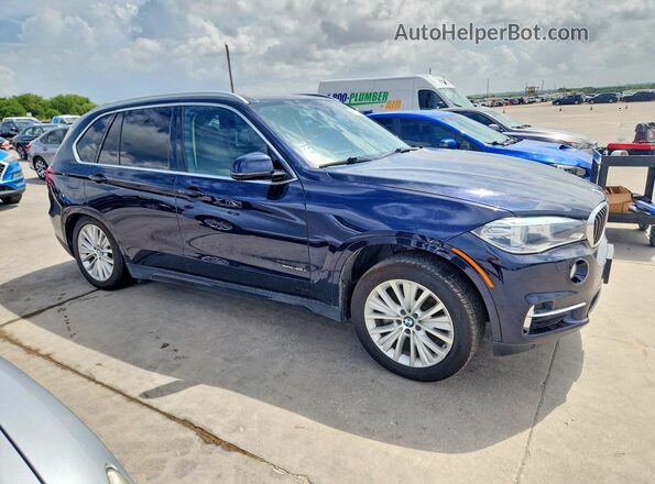 5UXKT0C57G0S78474 2016 BMW X5 Blue Դիմացի տեսք