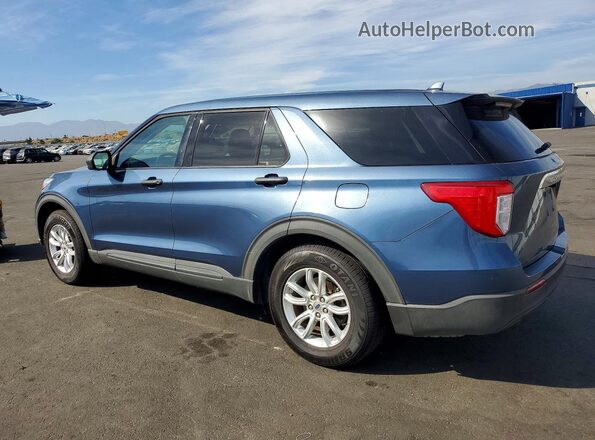 1FMSK7BH2LGB31081 2020 FORD EXPLORER Blue Tył prawy