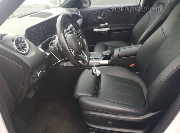 W1N4M4HB9PW277488 2025 MERCEDES-BENZ GLB-CLASS White წინა პანელის ხედი