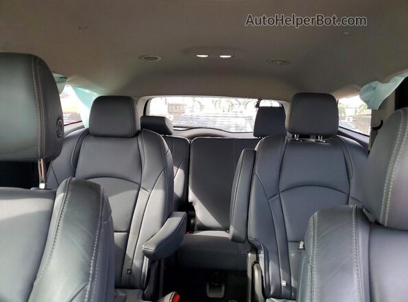 5GAERBKWXKJ235206 2019 BUICK ENCLAVE White უკანა სალონის ხედი