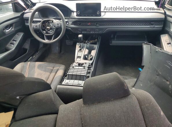 1HGCY2F6XRA028605 2024 HONDA ACCORD Gray Widok zestawu wskaźników