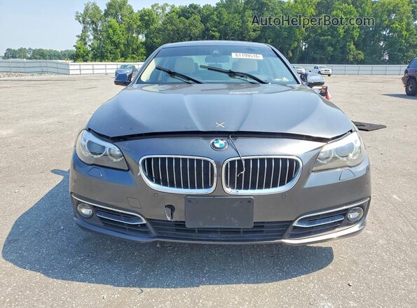 WBA5A7C52GG643628 2016 BMW 5 SERIES Gray Vista trasera