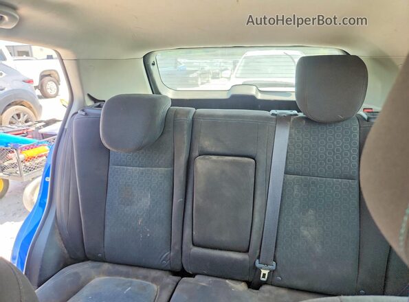 KL7CJKSB2GB757059 2016 CHEVROLET TRAX Blue Widok wnętrza z tyłu