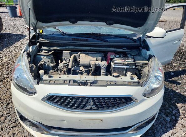 ML32A3HJ0KH016615 2019 MITSUBISHI MIRAGE White Widok komory silnika