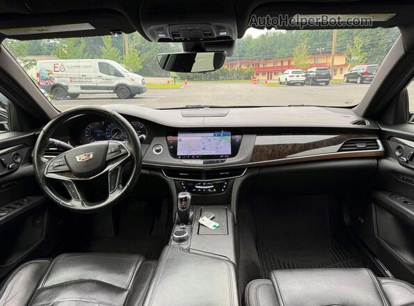 1G6KD5RS5KU120633 2019 CADILLAC CT6 Black Vista de los asientos traseros