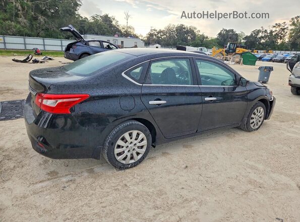 3N1AB7APXJY341385 2018 NISSAN SENTRA Black წინა მარჯვენა