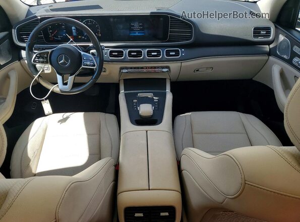 4JGFB4JEXMA384161 2021 MERCEDES-BENZ GLE White Вид щитка приладів