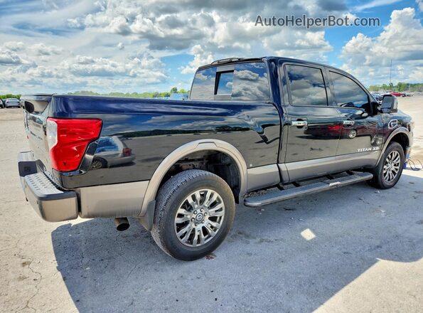 1N6BA1F47HN563239 2017 NISSAN TITAN Black Delantero derecho