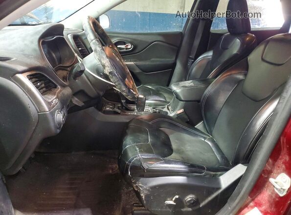 1C4PJLLB4KD165149 2019 JEEP CHEROKEE Red Widok deski rozdzielczej