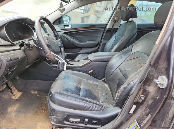 KNALN4D75G5221486 2016 KIA CADENZA Charcoal Vista del salpicadero