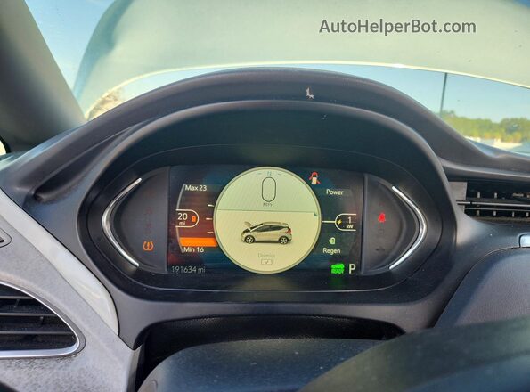 1G1FZ6S07K4141202 2019 CHEVROLET BOLT Turquoise Rear seats view